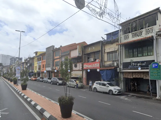 3 Storey Heritage Row Main Bazaar Kuching Waterfront